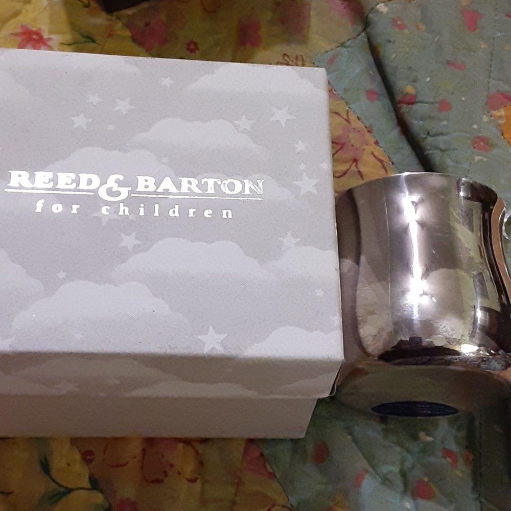 Reed & Barton silver plate mug